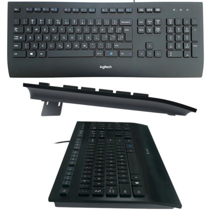 Logitech K280 voor Business Zwart bedraad