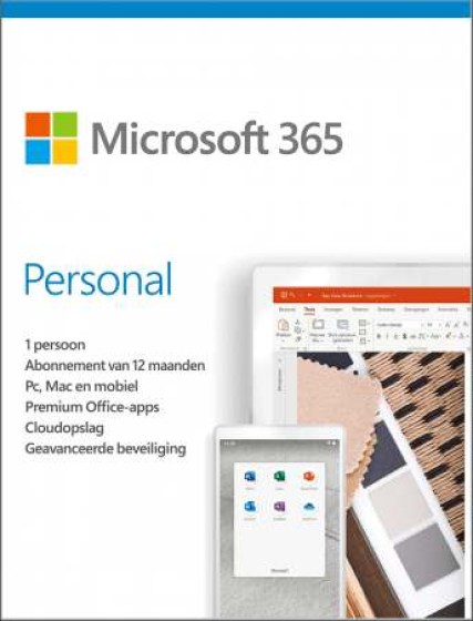 Microsoft 365 Personal meertalig - 1 jaar - ESD